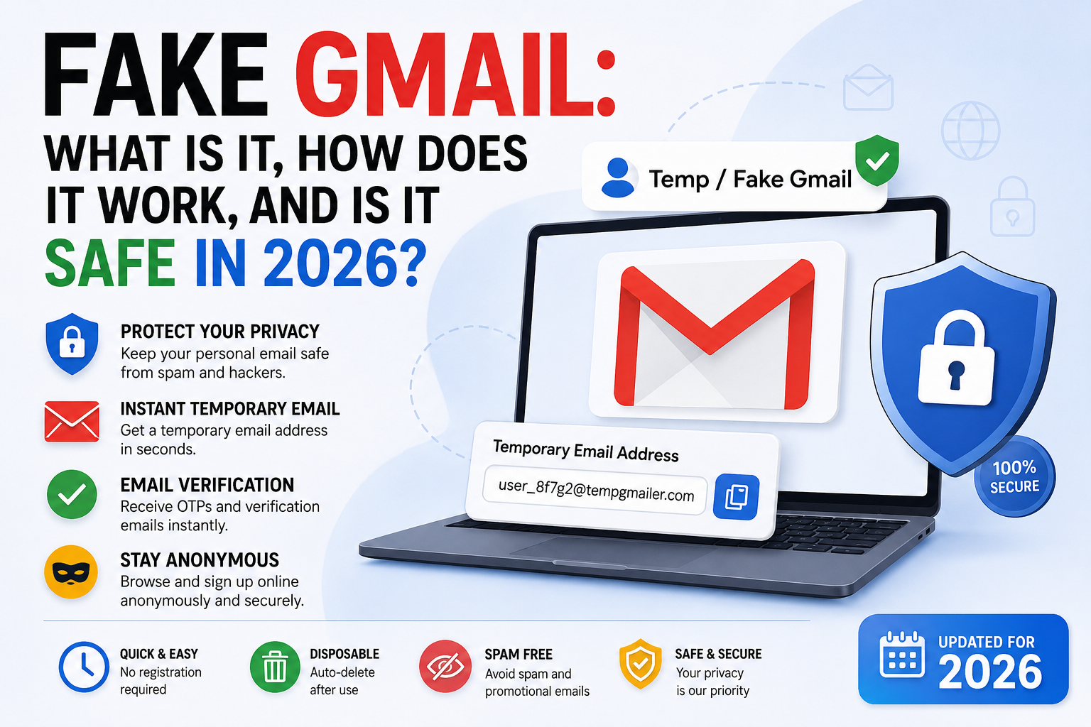 Fake Gmail: What Is It, How Does It Work, and Is It Safe in 2026?
